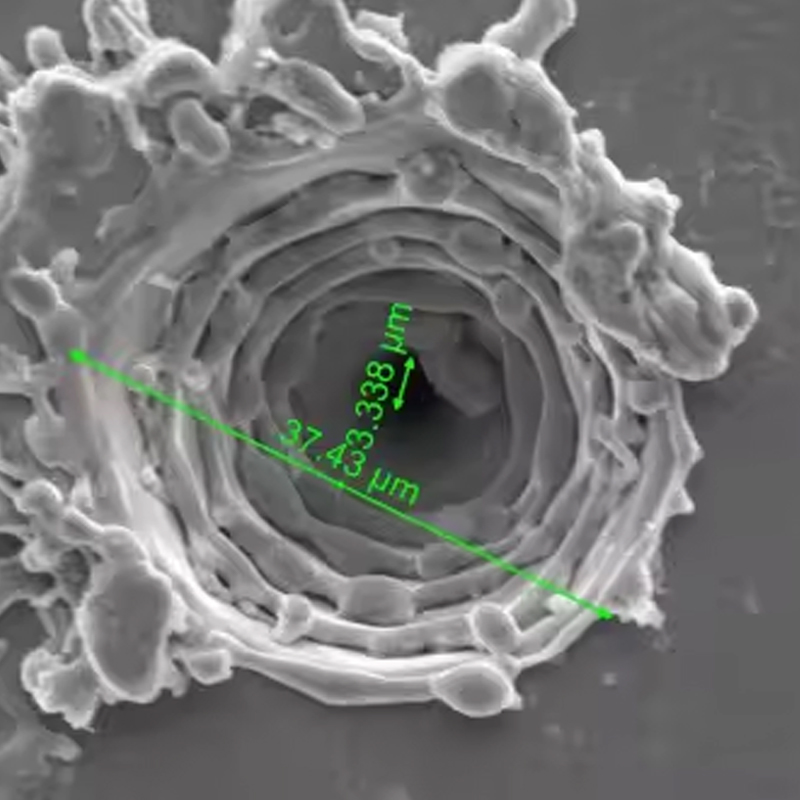 Прецизионные лазерные микроотверстия
